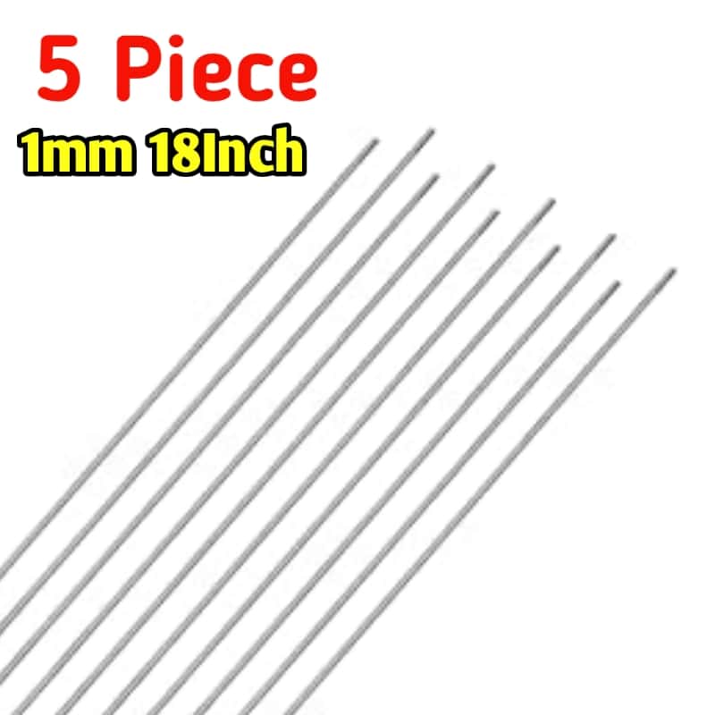 Push Rod Steel Wire For RC Plane Boat Servo 1mm 18 inch 5 Piece